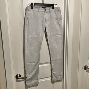 J. Crew Mercantile Flex Slim Pants in Light Gray 32 x 32
